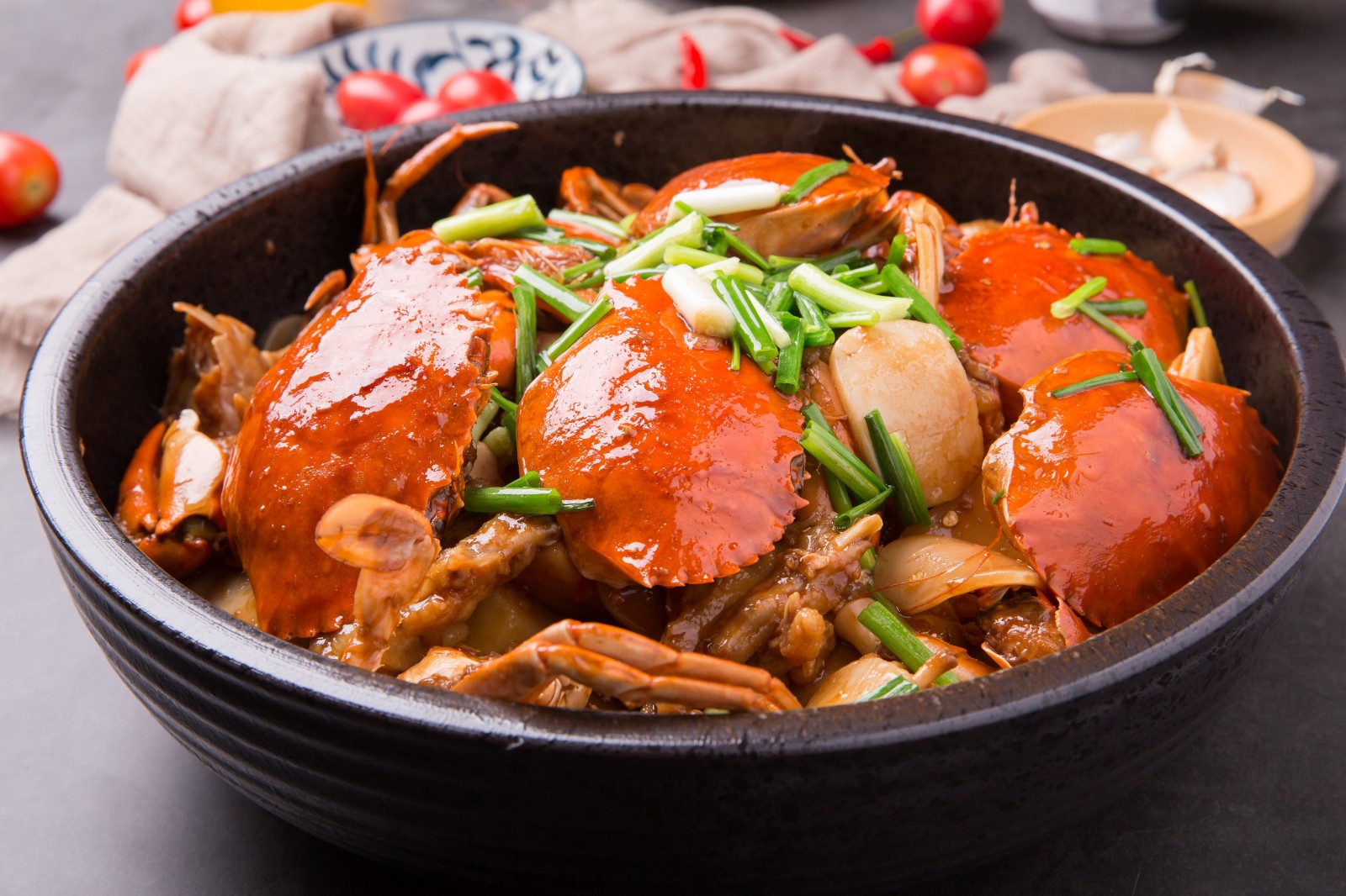 Braised Crab with Wine-shenzhen Braised Crab with Wine-shenzhen